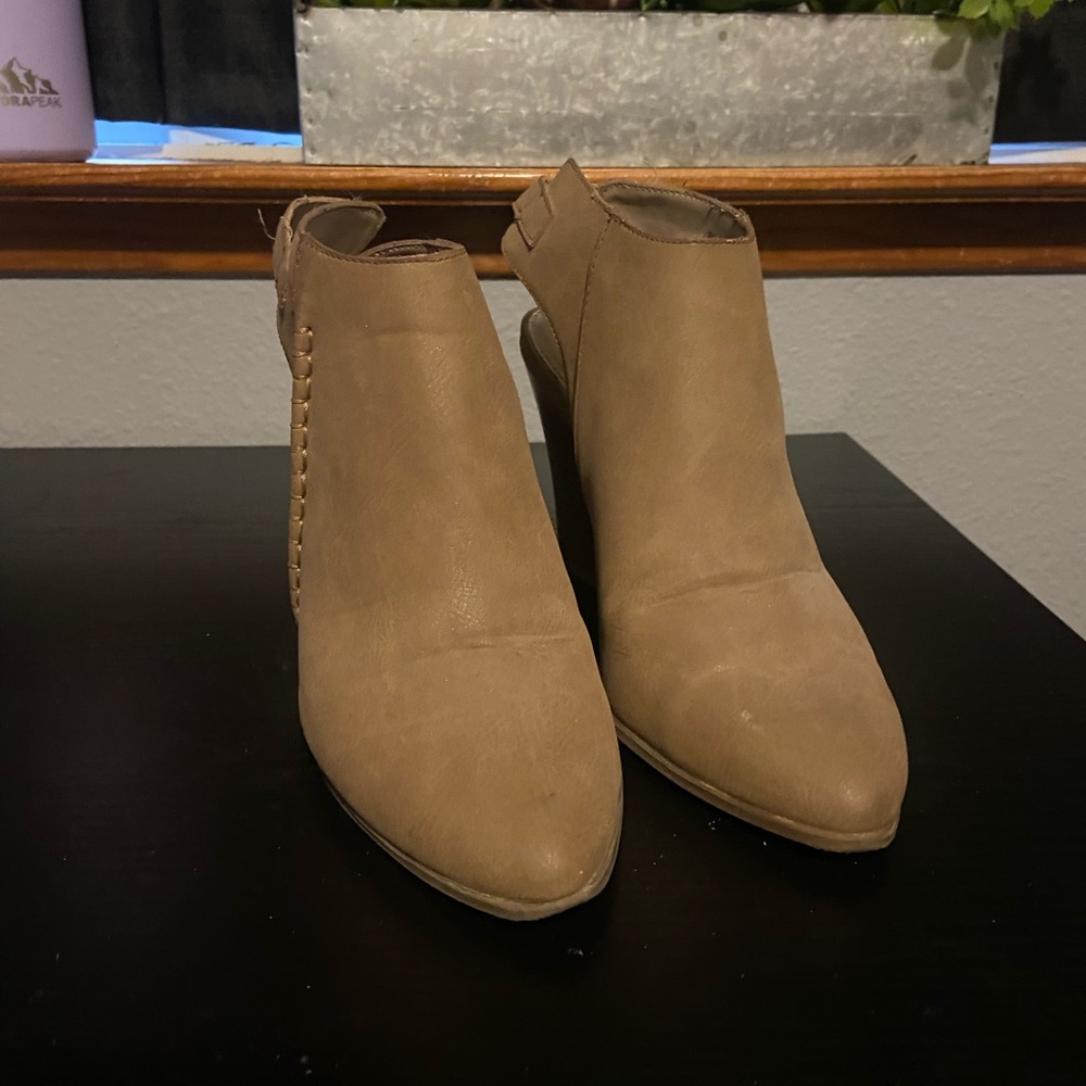 Heeled booties perfect for work or a night out